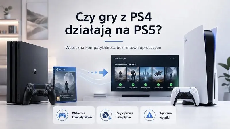 Czy PS4 odtwarza gry z PS3? Kompatybilność i dostępne opcje