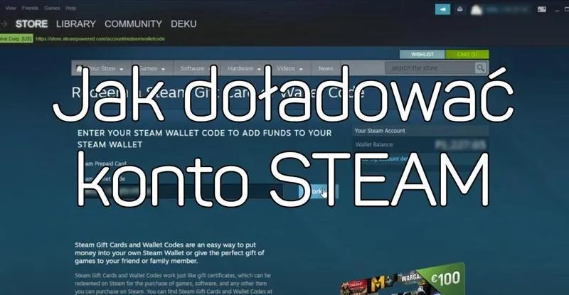 Kod portfela Steam: gdzie go znaleźć i jak szybko wykorzystać