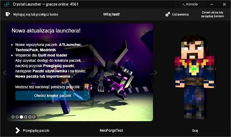 Mody do Minecrafta w Crystal Launcher – szybka instalacja bez błędów