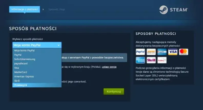 Blik na Steam