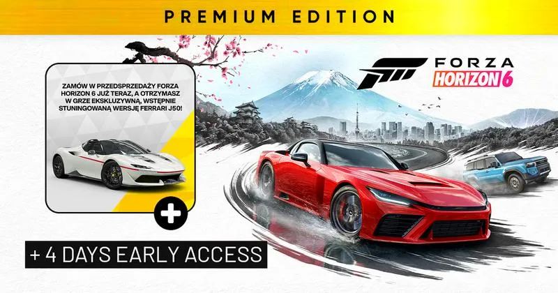 Brak Forza Horizon na PS3