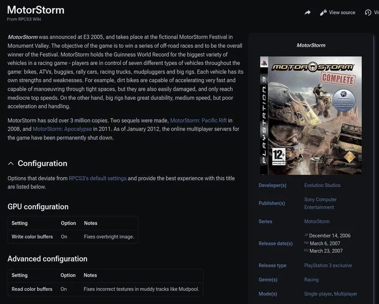 Emulacja gier PlayStation 3