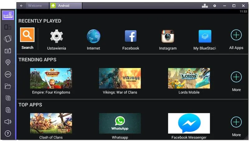 Gry Android na komputerze