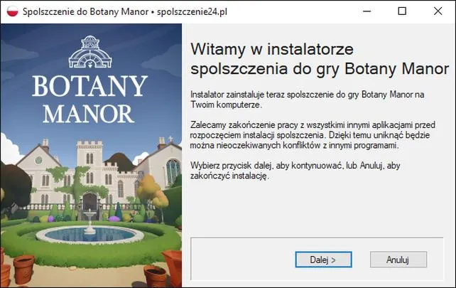 Instalacja spolszczenia