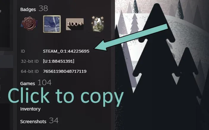 Jak używać Steam id