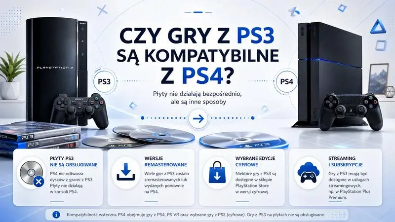 Ograniczenia techniczne PS3 PS4