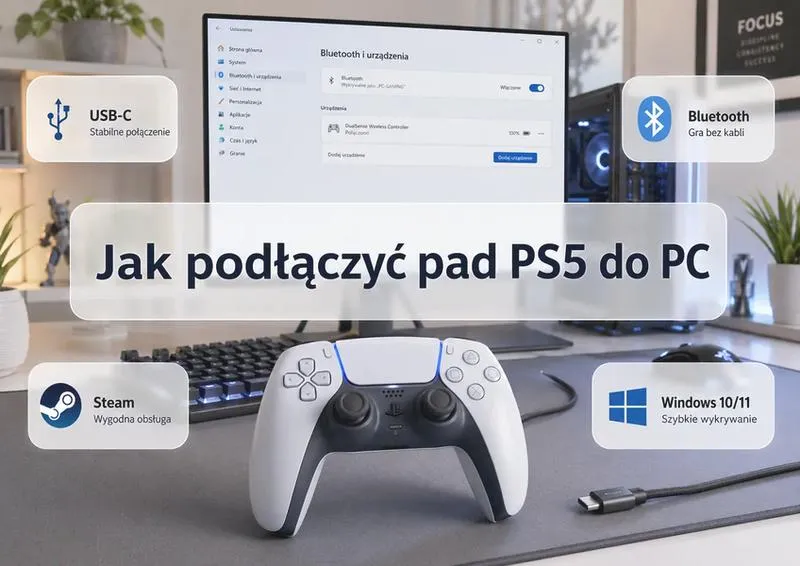 Podłączenie DualSense do PC