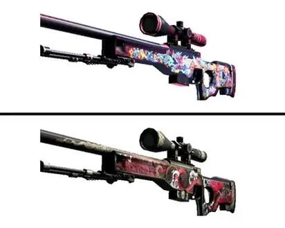Pogrobiony celownik AWP