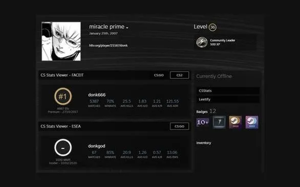 Profil Steam