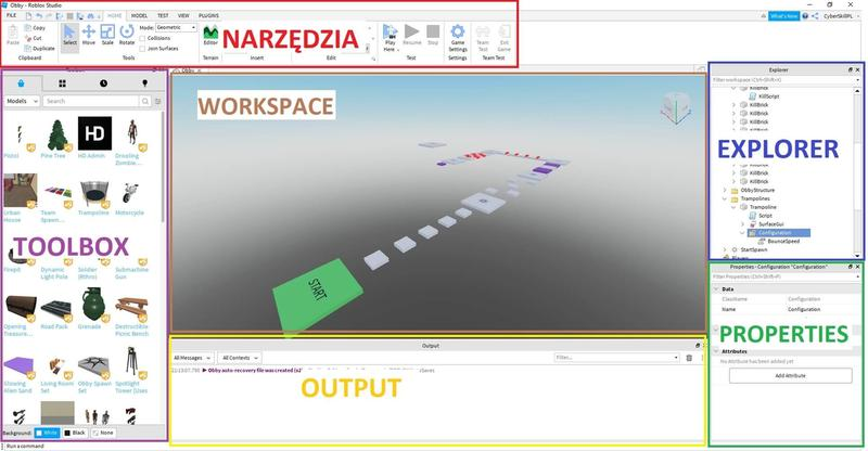 Roblox Studio podstawy