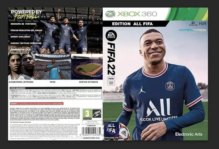 Rozmiary plików FIFA 22