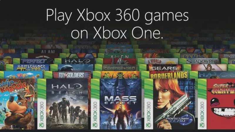 Wsteczna kompatybilność Xbox One